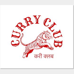 Curry Club Posters and Art